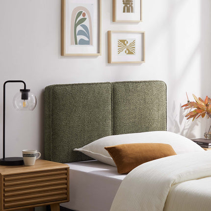 Modway MOD-7145 Lindee Boucle Fabric Twin Headboard Modway