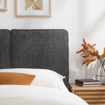 Modway MOD-7145 Lindee Boucle Fabric Twin Headboard Modway