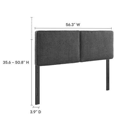 Modway MOD-7147 Lindee Boucle Fabric Full Headboard Modway
