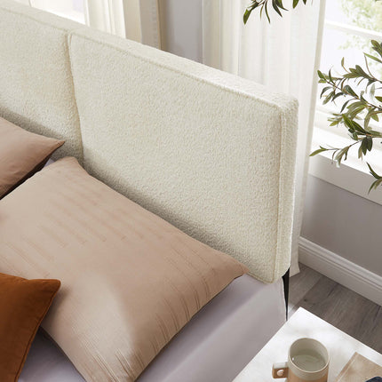 Modway MOD-7151 Lindee Boucle Fabric King Headboard Modway