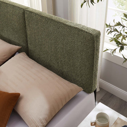 Modway MOD-7151 Lindee Boucle Fabric King Headboard Modway