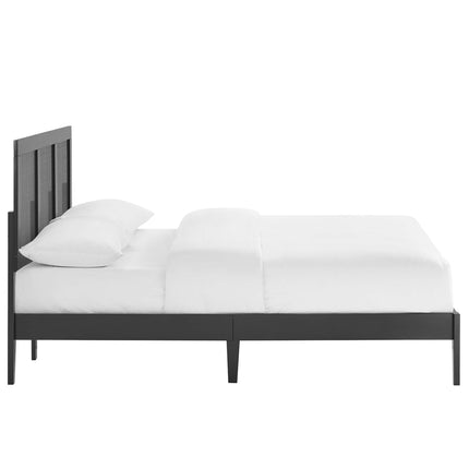 Modway MOD-7153 Sirocco Rattan and Wood Full Platform Bed - Plaza Home Decor