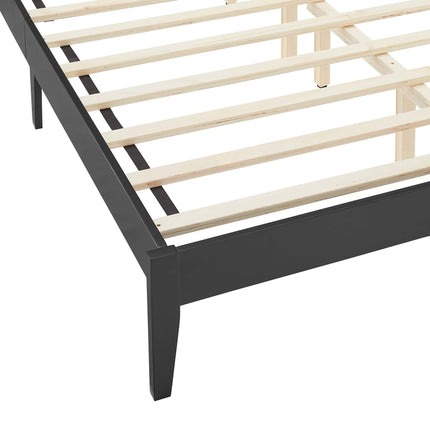 Modway MOD-7155 Sirocco Rattan and Wood King Platform Bed - Plaza Home Decor