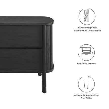 Modway MOD-7158 Cadence 2-Drawer Nightstand Modway