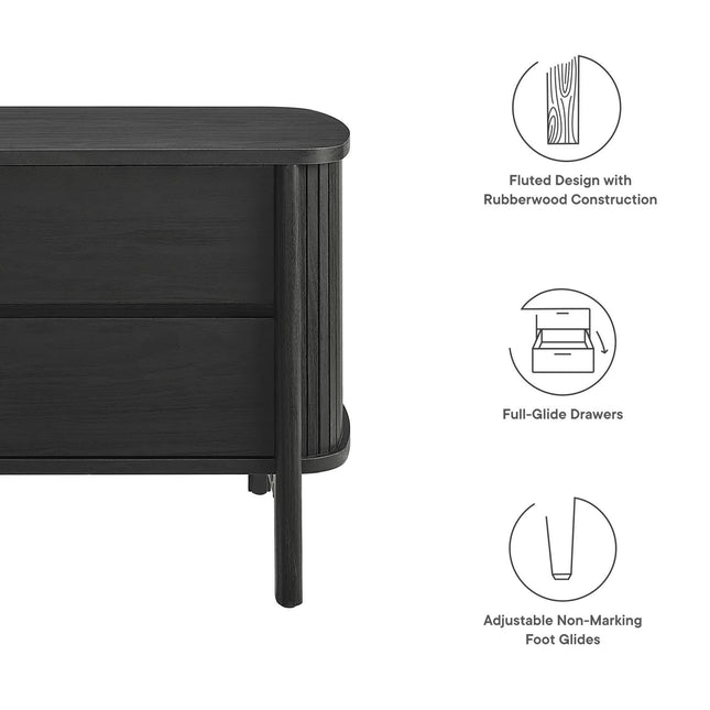 Modway MOD-7158 Cadence 2-Drawer Nightstand Modway