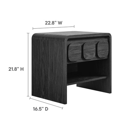 Modway MOD-7160 Toscana 1-Drawer Nightstand - Plaza Home Decor