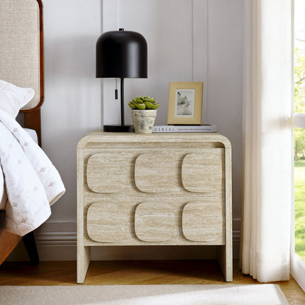 Modway MOD-7161 Toscana 2-Drawer Nightstand - Plaza Home Decor