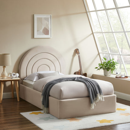 Modway MOD-7165 Solana Arched Performance Velvet Twin Platform Bed - Plaza Home Decor