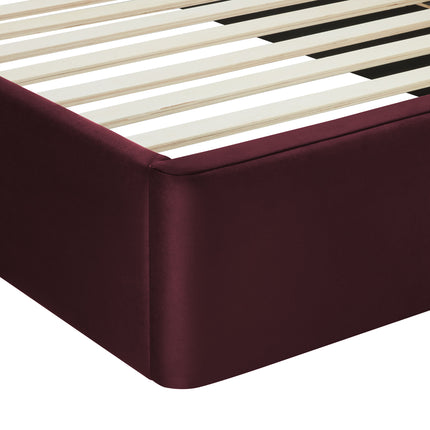 Modway MOD-7165 Solana Arched Performance Velvet Twin Platform Bed - Plaza Home Decor