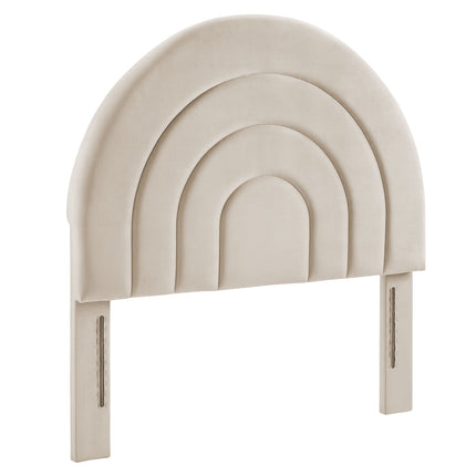 Modway MOD-7169 Solana Arched Performance Velvet Twin Headboard - Plaza Home Decor
