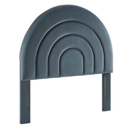 Modway MOD-7169 Solana Arched Performance Velvet Twin Headboard - Plaza Home Decor