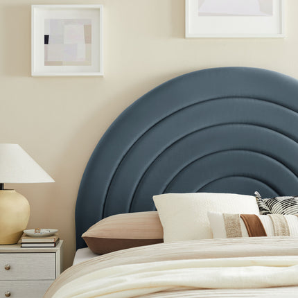 Modway MOD-7170 Solana Arched Performance Velvet Full Headboard - Plaza Home Decor