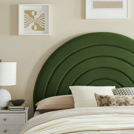 Modway MOD-7170 Solana Arched Performance Velvet Full Headboard - Plaza Home Decor