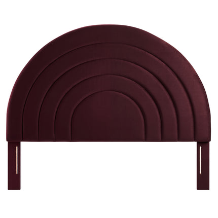Modway MOD-7170 Solana Arched Performance Velvet Full Headboard - Plaza Home Decor