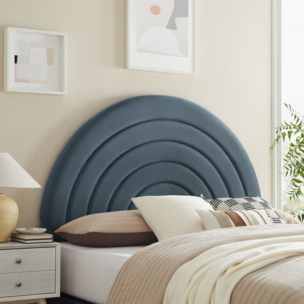 Modway MOD-7171 Solana Arched Performance Velvet Queen Headboard - Plaza Home Decor