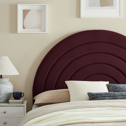 Modway MOD-7171 Solana Arched Performance Velvet Queen Headboard - Plaza Home Decor