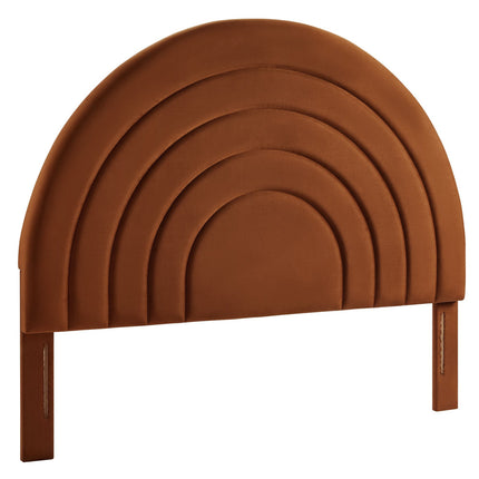 Modway MOD-7171 Solana Arched Performance Velvet Queen Headboard - Plaza Home Decor