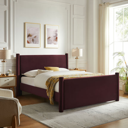 Modway MOD-7174 Rael Performance Velvet Full Platform Bed Modway