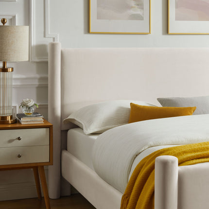 Modway MOD-7175 Rael Performance Velvet Queen Platform Bed Modway
