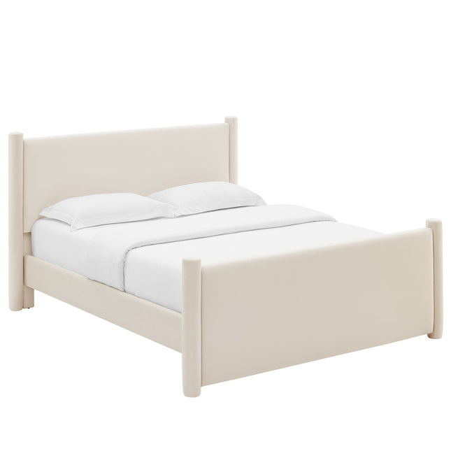 Modway MOD-7176 Rael Performance Velvet King Platform Bed Modway