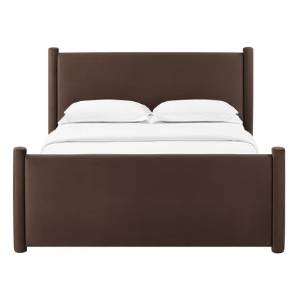 Modway MOD-7176 Rael Performance Velvet King Platform Bed Modway