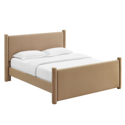 Modway MOD-7176 Rael Performance Velvet King Platform Bed Modway