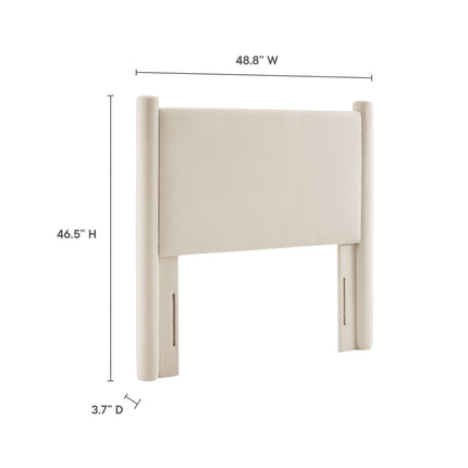 Modway MOD-7177 Rael Performance Velvet Twin Headboard Modway