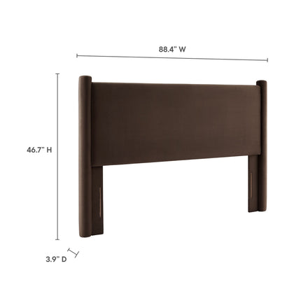 Modway MOD-7180 Rael Performance Velvet King Headboard Modway