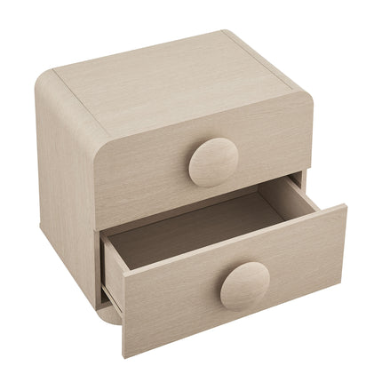 Modway MOD-7181 Sonnet 2-Drawer Nightstand - Plaza Home Decor
