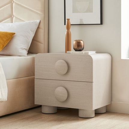 Modway MOD-7181 Sonnet 2-Drawer Nightstand - Plaza Home Decor