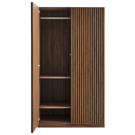 Modway MOD-7182 Render 2-Door Wardrobe Closet Modway