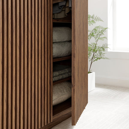 Modway MOD-7182 Render 2-Door Wardrobe Closet Modway