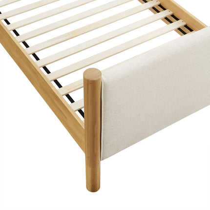 Modway MOD-7183 Maven Twin Size Fabric Upholstered Platform Bed Modway