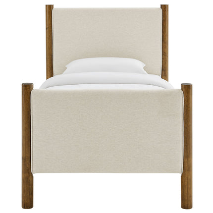 Modway MOD-7183 Maven Twin Size Fabric Upholstered Platform Bed Modway