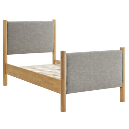 Modway MOD-7183 Maven Twin Size Fabric Upholstered Platform Bed Modway