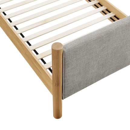 Modway MOD-7183 Maven Twin Size Fabric Upholstered Platform Bed Modway