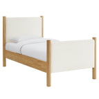Feather Oak / Boucle Upholstered