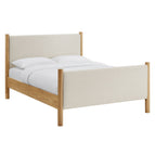 Ivory Oak / Fabric Upholstered