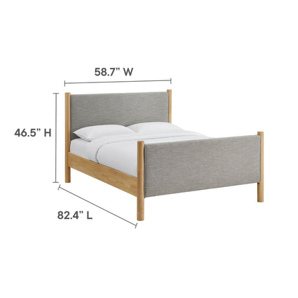 Modway MOD-7186 Maven Full Size Fabric Upholstered Platform Bed Modway