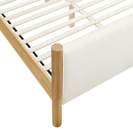 Modway MOD-7188 Maven Full Size Boucle Upholstered Platform Bed Modway