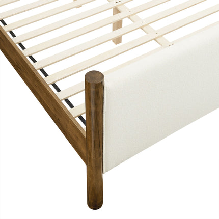 Modway MOD-7188 Maven Full Size Boucle Upholstered Platform Bed Modway