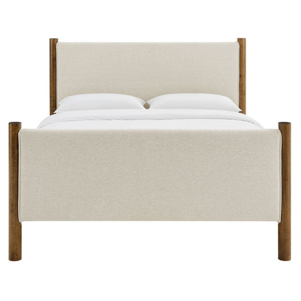 Modway MOD-7189 Maven Queen Size Fabric Upholstered Platform Bed Modway