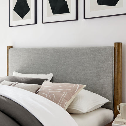 Modway MOD-7189 Maven Queen Size Fabric Upholstered Platform Bed Modway