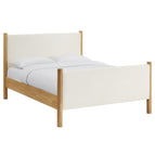 Feather Oak / Boucle Upholstered