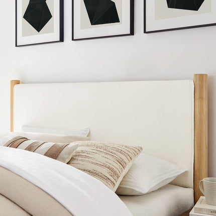 Modway MOD-7191 Maven Queen Size Boucle Upholstered Platform Bed Modway