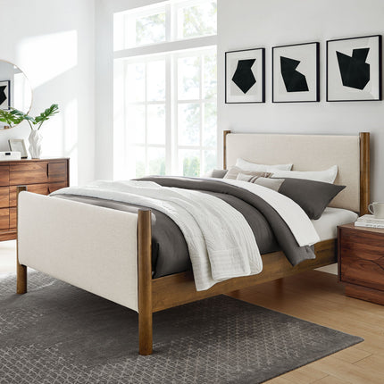 Modway MOD-7192 Maven King Size Fabric Upholstered Platform Bed Modway