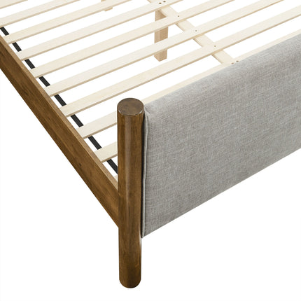 Modway MOD-7192 Maven King Size Fabric Upholstered Platform Bed Modway