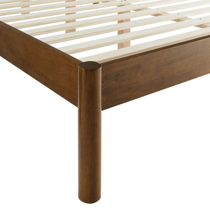Modway MOD-7198 Olea Channel Tufted Boucle Solid Wood Queen Platform Bed Modway