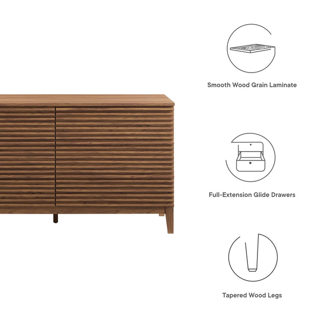 Modway MOD-7200 Render 63" 6-Drawer Dresser Modway
