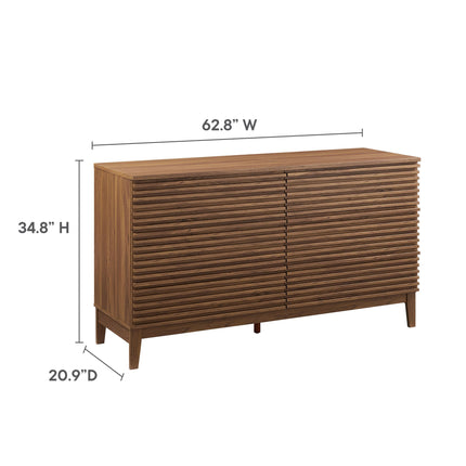 Modway MOD-7200 Render 63" 6-Drawer Dresser Modway